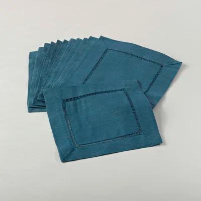 Gelder Cocktail 6" Linen/Cotton Napkin Set