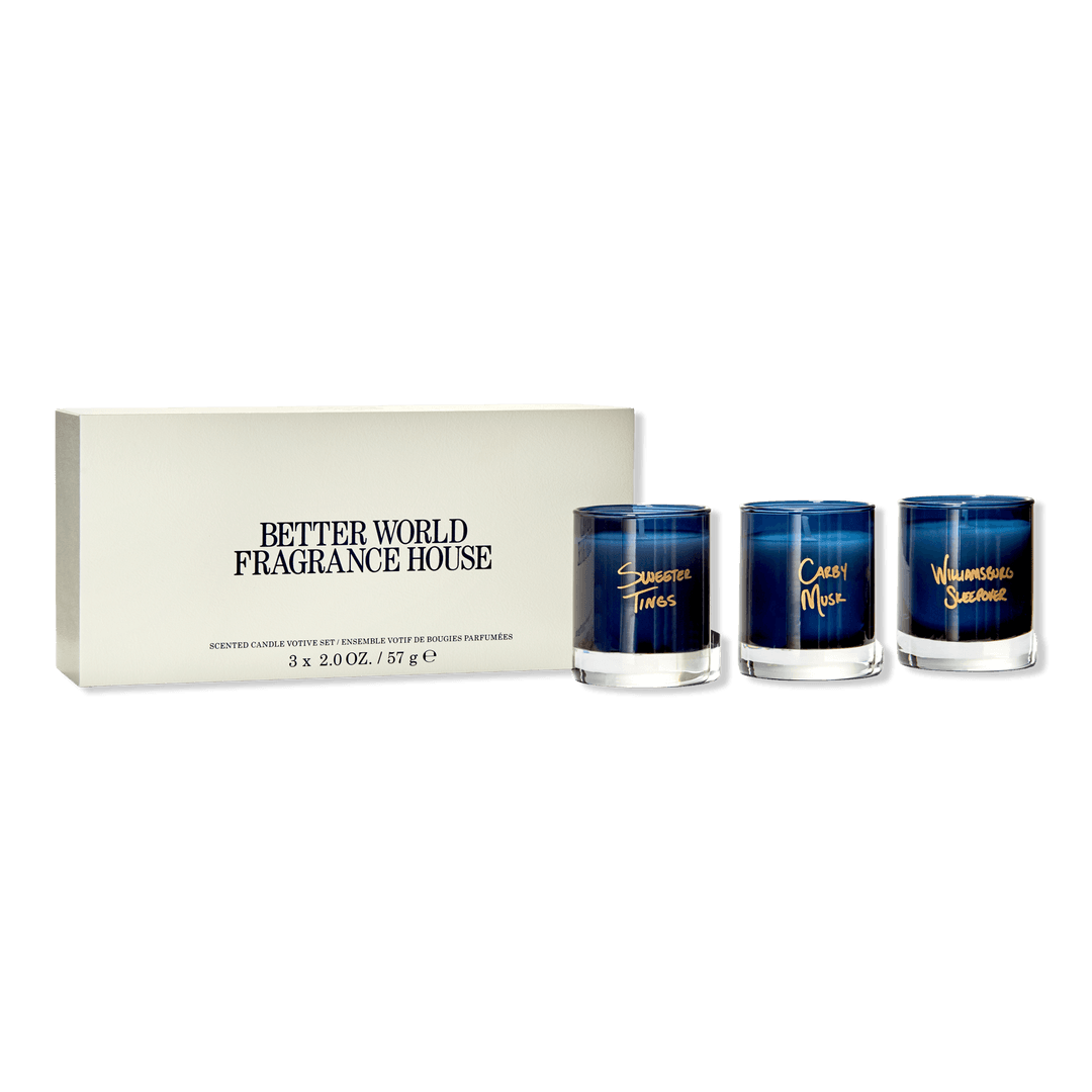 3 piece Scented Candle Votive Set