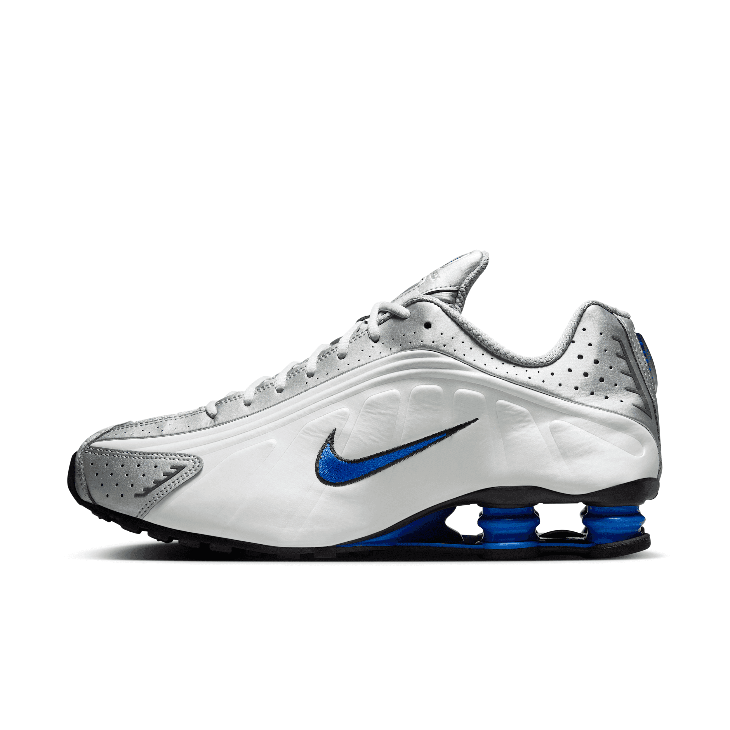 Nike Men's Shox R4 Shoes in White | HQ1988-100