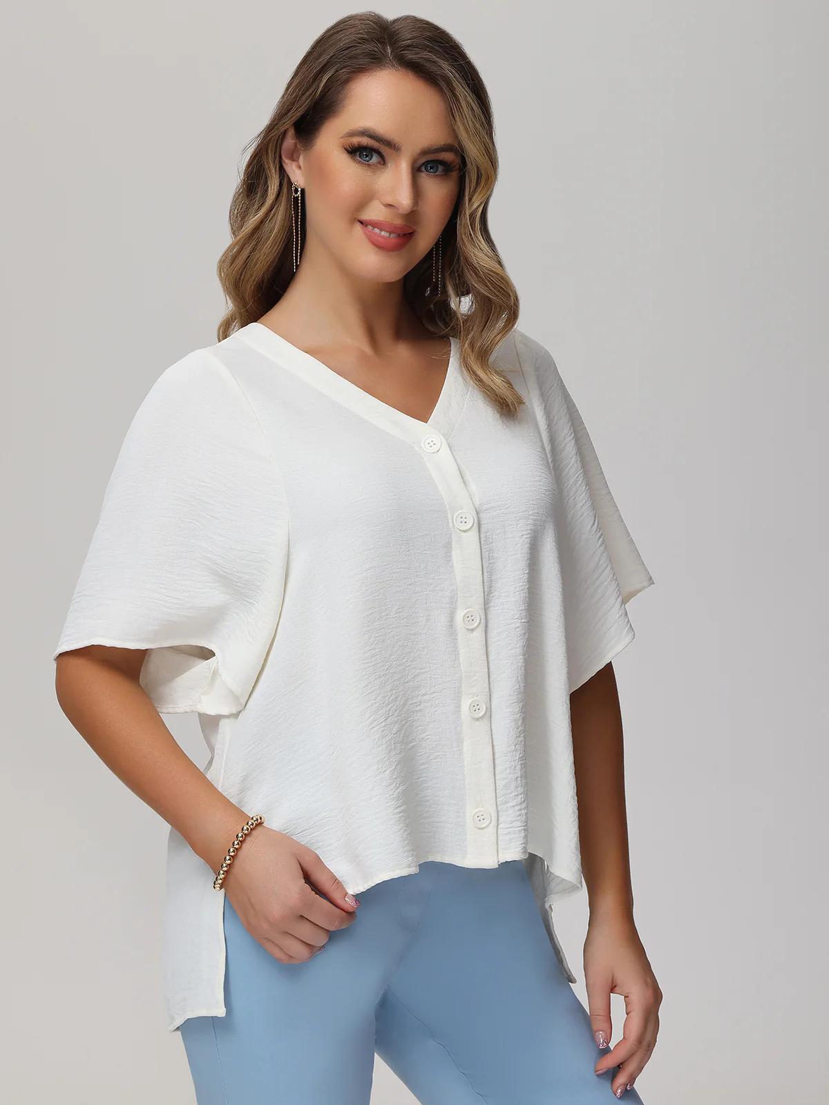 Button Front blouse
