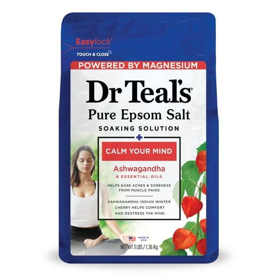 Dr Teal s Epsom Salt Magnesium Soak Ashwagandha & Essential Oils 3 lbs