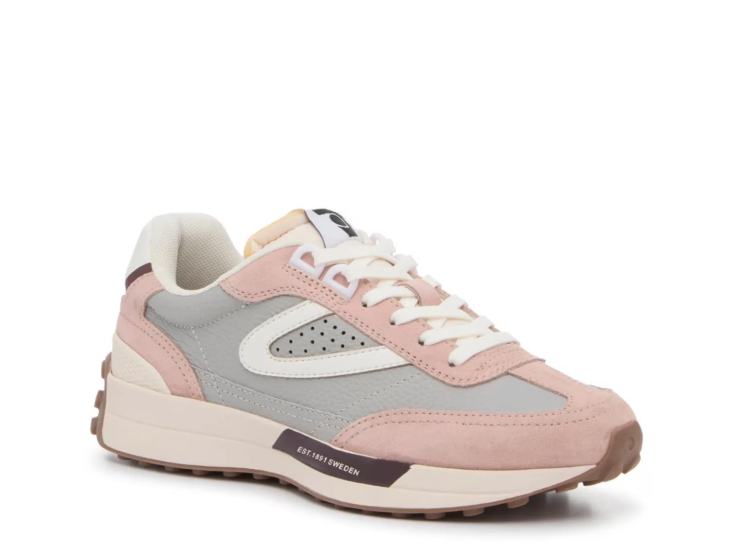 Tretorn Match Sneaker | Women's | Pink/Grey | Size 9 | Sneakers