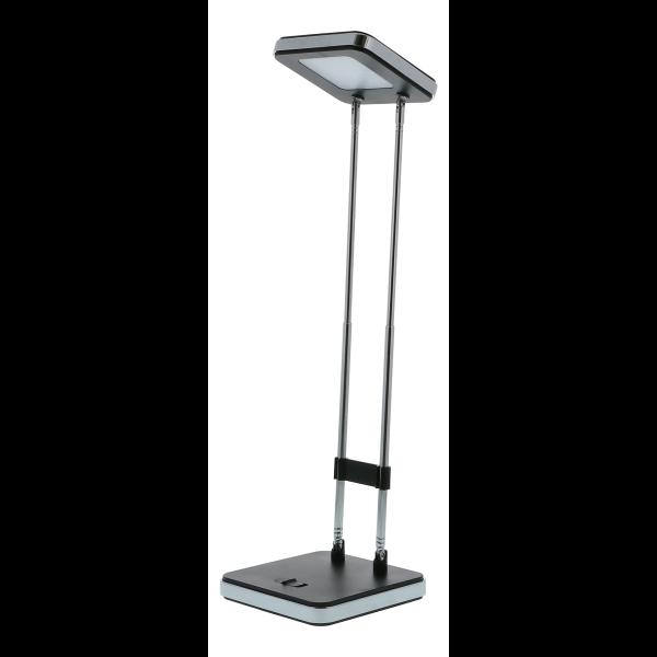 Bostitch® Telescoping LED Desk Lamp, Adjustable Height, 13-1/4"H, Black